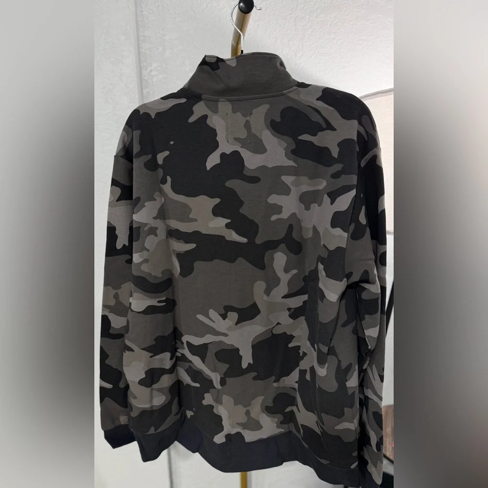 Flint Park Men’s Camo Full Zip Jacket Sweatshirt 2XL NWT - Picture 5 of 7